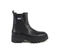 Tommy Hilfiger Shoes Leder-Chelsea-Boots in Schwarz - Größe 40 | Stiefeletten