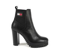 Tommy Hilfiger Shoes Leder-Chelsea-Boots in Schwarz - Größe 42 | Stiefeletten