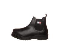Tommy Hilfiger Shoes Leder-Chelsea-Boots in Schwarz - Größe 43 | Herrenstiefel