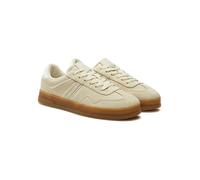 Tommy Hilfiger Shoes Leder-Sneakers in Beige - Größe 41 | Damen Sneakers