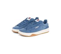 Tommy Hilfiger Shoes Leder-Sneakers in Blau - Größe 44 | Herrensneakers