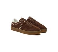 Tommy Hilfiger Shoes Leder-Sneakers in Braun - Größe 43 | Herrensneakers