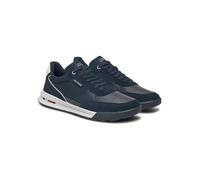Tommy Hilfiger Shoes Leder-Sneakers in Dunkelblau - Größe 44 | Herrensneakers