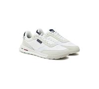 Tommy Hilfiger Shoes Leder-Sneakers in Weiß - Größe 40 | Herrensneakers