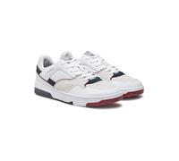 Tommy Hilfiger Shoes Leder-Sneakers in Weiß - Größe 45 | Herrensneakers