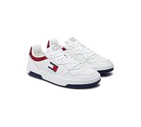 Tommy Hilfiger Shoes Leder-Sneakers in Weiß - Größe 46 | Herrensneakers