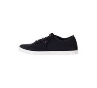 Tommy Hilfiger Damen Cupsole Sneaker Canvas Lace Up Elegant, Blau (Space Blue), 36