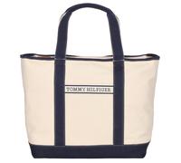 Tommy Hilfiger Th Summer Canvas Tote Bag Creme Größe: OS | Tote Bags Outlet | Damen