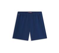 Tommy Hilfiger Regular Fit Shorts aus seesucker Modell 'DOVER' in Dunkelblau, Größe XL