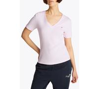 Tommy Hilfiger Slim Cody V-neck Tee Slim Fit Light Pink Größe: XL | Hemden Outlet | Damen | Rosa