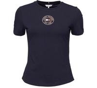 Tommy Hilfiger SLIM NAUTICAL GRAPHIC Damen T-Shirt, dunkelblau, größe M