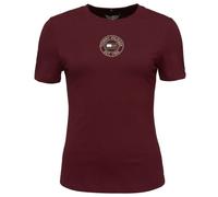 Tommy Hilfiger SLIM NAUTICAL GRAPHIC Damen T-Shirt, weinrot, größe M