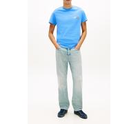 Tommy Hilfiger Slim Sign Chest T-shirt Blue Twilight Größe: XXL | Bedruckte T-Shirts Outlet | Herren | Blau