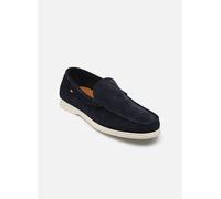 Tommy Hilfiger - Slipper HILFIGER CASUAL SUEDE LOAFER - Blau - Größe 40