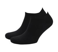 Tommy Hilfiger Herrensocken Sneaker Doppelpack schwarz Größe 43-46