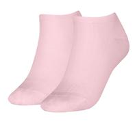 Sneakersocken TOMMY HILFIGER "TH WOMEN SNEAKER 2P SHINE", Damen, Gr. 39-42, light pink, Materialmix, Socken Sneakersocken, mit feuchtigkeitsableitender Technologie (47349313-39) light pink