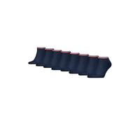 Tommy Hilfiger Sneaker Socken Herren & Damen Füsslinge 8-er Pack, Farbe:Dark Navy, Socken & Strümpfe:39-42