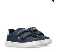 Tommy Hilfiger Sneakers mit Klettverschluss, Logan, Blau/Weiss, 20