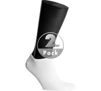 Tommy Hilfiger Herrensocken Sneaker Doppelpack weiß Größe 43-46