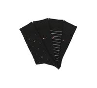 Socken TOMMY HILFIGER "TH MEN SOCK 4P TIN GIFTBOX", Damen, Gr. 43-46, schwarz, Obermaterial: 69% Baumwolle, 30% Polyamid, 1% Elasthan, Socken (51248419-43) schwarz