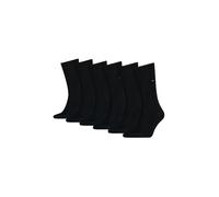 Socken TOMMY HILFIGER Gr. 39-42, schwarz (6x schwarz) Herren Socken (25670435-39) 6x schwarz