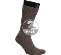 Tommy Hilfiger Socken Herren Baumwolle braun, 39-42