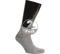 Tommy Hilfiger Herren Th Mens Quarter 2p Socken, 758 - Middle Grey Mélange, 39-42 EU