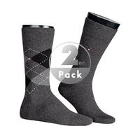 Tommy Hilfiger Socken Herren Baumwolle grau, 39-42