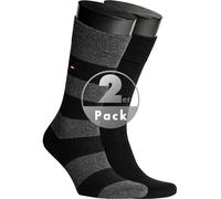 Tommy Hilfiger Socken Herren Baumwolle schwarz, 43-46