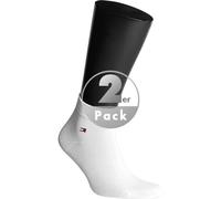 Tommy Hilfiger Herren TH MEN QUARTER 2P Sneakersocken 2 Paar, Weiß (White 300), 43/46