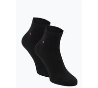 Tommy Hilfiger Quarter Männlich Crew-Socken Schwarz 2 Paar(e)