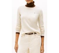 Tommy Hilfiger Soft Wool C-neck Loose Sweater Heather Oatmilk Größe: S | Pullover Outlet | Damen