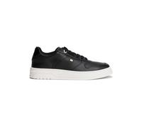 Tommy Hilfiger Sporty Cupsole Leather Trainers Black Größe: 37 | Trainers Outlet | Damen | Schwarz