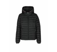 Tommy Hilfiger für Damen. WW0WW42046 Global Jacket schwarz (XXL), Lässig, Langarm, Recyceltes Polyester, Nachhaltig