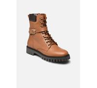 Tommy Hilfiger - Stiefeletten & Boots BUCKLE LACE UP BOOT - braun - Größe 37