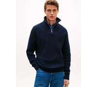 Tommy Hilfiger Strickpullover mit Wolle Herren blau, XXL