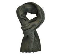 Tommy Hilfiger Strickschal Schal Cotton Cashmere Scarf Grün Army Green