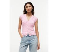 Tommy Hilfiger Strickweste Damen Baumwolle (100%) rosa, S