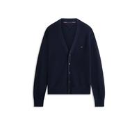 Tommy Hilfiger - Strukturierte Strickjacke blau - Gr. - XL