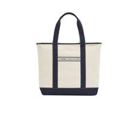 Tommy Hilfiger Th Summer Canvas Tote Bag Creme Größe: OS | Tote Bags Outlet | Damen