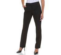 Tommy Hilfiger Sutton Bootcut-Hose mit Nadelstreifen, Schwarz/Elfenbein, 42