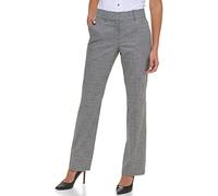 Tommy Hilfiger, Sutton Dress Pants-Business Casual Outfits für Damen, Schwarz/Elfenbein, 42