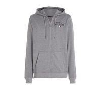 Tommy Hilfiger für Herren. UM0UM02879 Sweatshirt mit Kapuze und Logo grau (M), Lässig, Baumwolle, Langarm