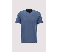 Tommy Hilfiger T-Shirt Regular Fit Kurzarm aus reiner Baumwolle Petrol Größe S