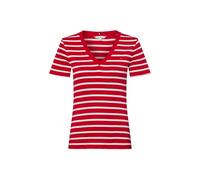 Tommy Hilfiger Slim Cody Kurzarm-t-shirt Mit V-ausschnitt S Primary Red / Ecru