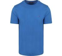 Tommy Hilfiger - T-Shirt mit Rundhalsausschnitt blau - Gr. - L