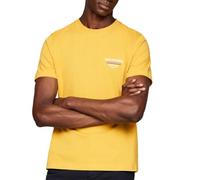 Tommy Hilfiger T-Shirt, Gelb, für Herren, Global, gelb, S