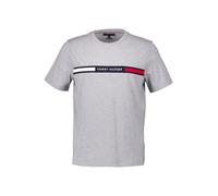 Tommy Hilfiger T-Shirt Herren Regular Fit Kurzarm Rundhals Baumwolle grau, M