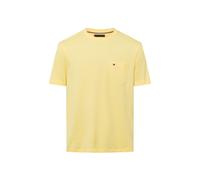Tommy Hilfiger Regular Fit T-Shirt aus reiner Baumwolle in Hellgelb, Größe L