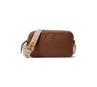 Tommy Hilfiger Tasche - Damen - Braun - Crossbody - Kameratasche - Schultertasche - 22x12x6cm - TH Logo Metall - Damenhandtasche6442